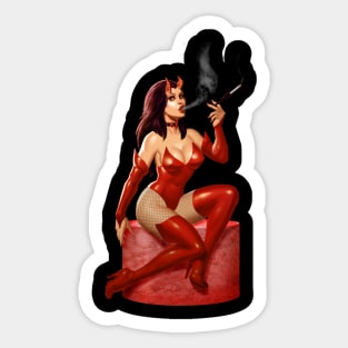 Red Devil Sticker